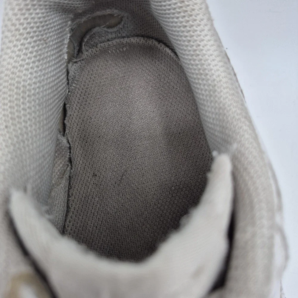 Nike Air Force 1 Shoes Womens Size 8 White Leather Low Top Sneakers DD8959-100